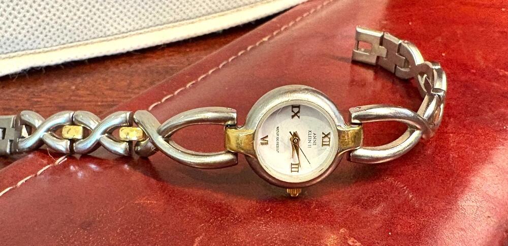 Women's 20mm Two Tone Anne Klein II Watch, WR 30M